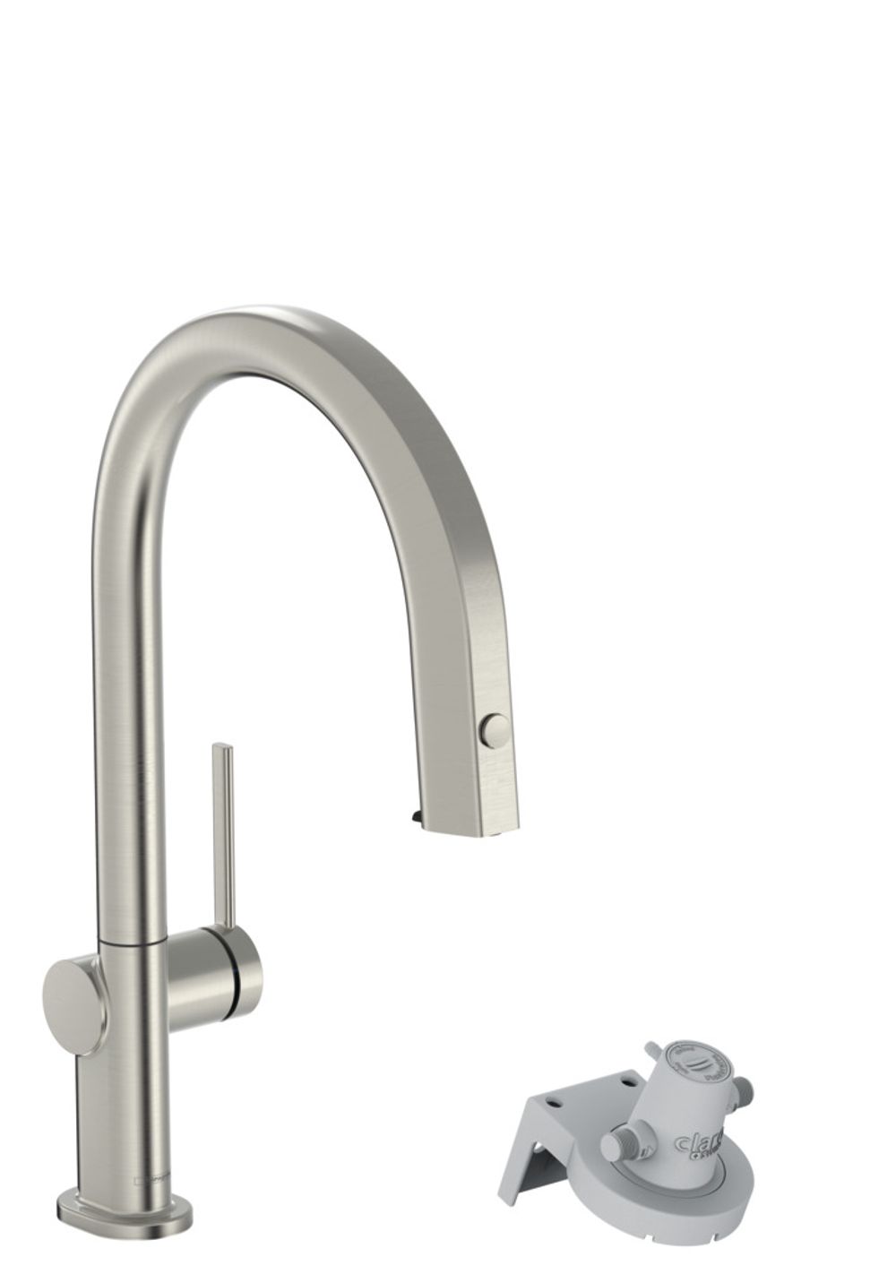 https://raleo.de:443/files/img/11eeea429ee6a1c092906bba4399b90c/size_l/Hansgrohe-HG-Aqittura-M91-FilterSystem-210-Ausziehauslauf-1jet-Edelstahl-Finish-76803800 gallery number 1